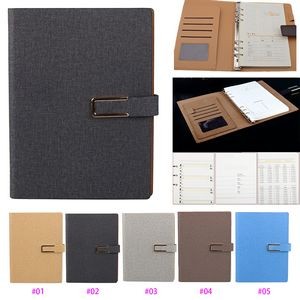 Business Portfolio A5 Binder Notebook