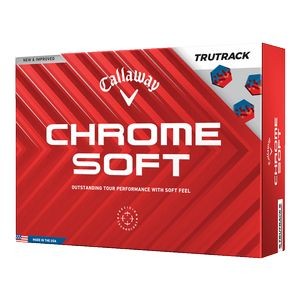 Callaway Chrome Soft TruTrack Golf Balls - White