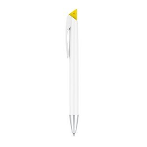 Grab Plastic Pen - White