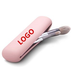 Cute Silicone Travel Makeup Brush Case