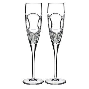Waterford® 7 Oz. Bridal Wedding Vows Toasting Flute Glass (Set of 2)