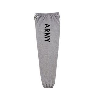 GI Type Army Gray Physical Training Sweatpants (S to XL)