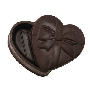 Medium Chocolate Heart Box w/Bow