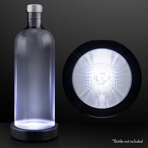 White Light Base for Bottles & Vase Up Lighting - BLANK