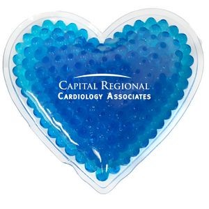 Blue Heart Hot/Cold Pack w/Gel Beads