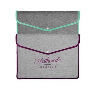 Heathered Jersey Knit Snapfolio For 15" Macbook Air®/Macbook Pro®