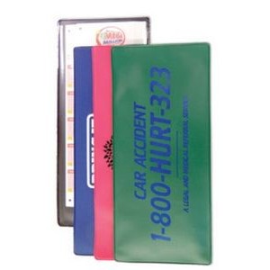 Document/Policy Holder w/Opaque Front & Clear Back