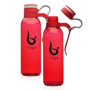 24 Oz. Bacchus Plastic Water Bottles with Handle