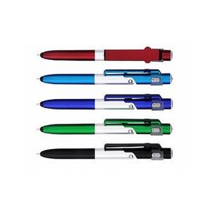 4 In 1 LED Light, Ball Point Pen, Stylus and Phone Stand