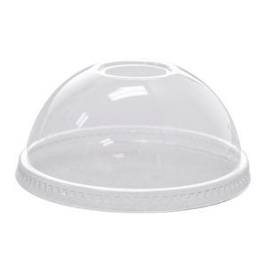 8 Oz. Dome Lid for PET Plastic Cold Cup