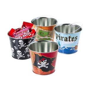 Mini Pirate Buckets (Case of 6)