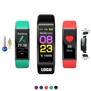 Thermometer Bracelet Smart Watch Fitness Tracker