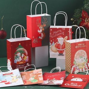 Christmas Paper Gift Tote Bags
