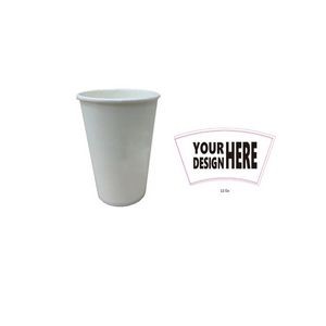 12oz Paper Coffee Cup Disposable