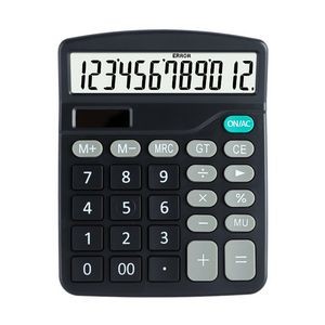 Desktop Calculator 12 Digit with Large LCD Display and Sensitive Button