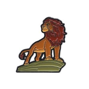 Lion King Badge Lapel Pin