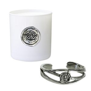 Salisbury Bloominaire™ FOM June Candle & Bracelet Gift Set