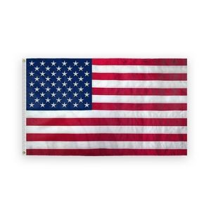 USA Embroidered Flags 3' x 5'