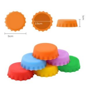 Reusable Silicone Rubber Beer Caps Bottle Covers