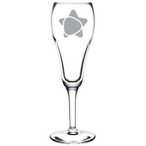 Deep Etched or Laser Engraved Libbey® 8477 Citation Gourmet 6 oz. Tulip Champagne Glass