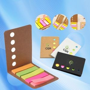 Kraft Cover Candy Color Sticky Notes Tabs for Colorful and Organized Note-Taking