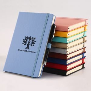 Notebook With Pen Holder