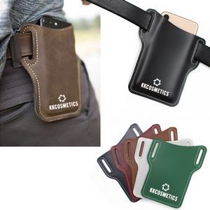 Cell Phone Leather Belt Pouch