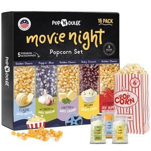 Movie Night Popcorn Gift Set
