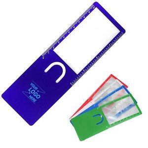 Bookmark Magnifier with Ruler