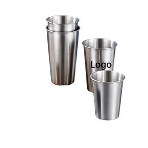 Customize Single Layer Stainless Steel Drinking Cup