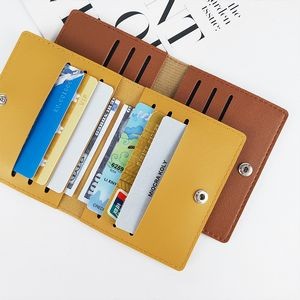 Thickened PU Leather ID Card Case With Multiple Card Slots