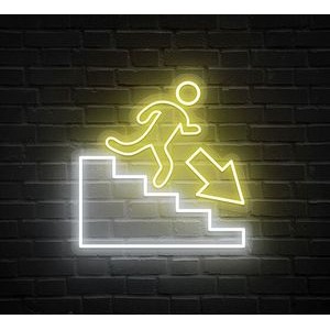 Emergency Exit Neon Sign (31" x 31")
