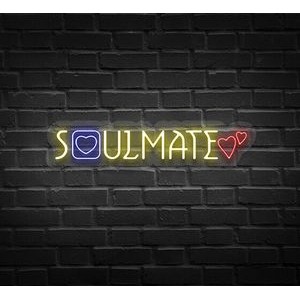 Soulmate Neon Sign (50 " x 7 ")