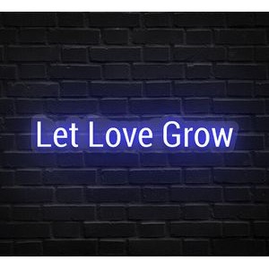 Let Love Grow Neon Sign (43 " x 7 ")