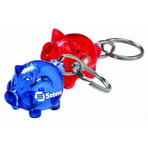 Acrylic Piggy Keychain