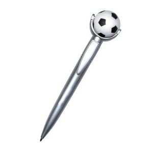 Soccer Ball Squeeze Top Pen