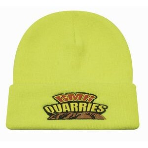 Luminescent Safety Beanie Acrylic Hat (Embroidered)