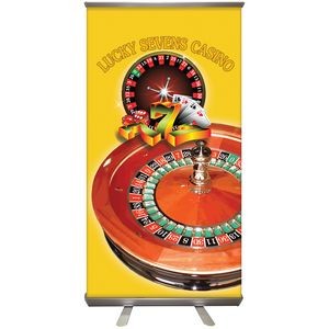 32" x 60" Custom Digitally Printed Retractable Banner Stand