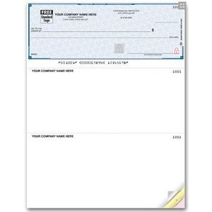 Lined High Security Multi-Purpose Laser Voucher Check (1 Part)