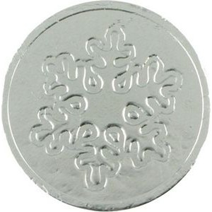 Chocolate Snowflake Coin