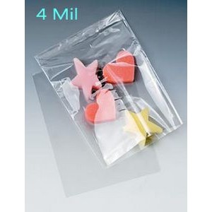 4 Mil Lay Flat Polyethylene Bag (8"x12")