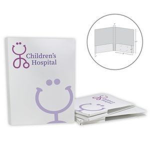 Box Pocket Folder (1" Fold) - Holds up to 200 Sheets
