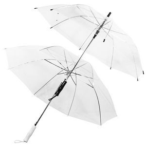 The 46" Auto Open Basic Clear Umbrella