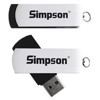 Bradford Metal USB Drive (4 GB)