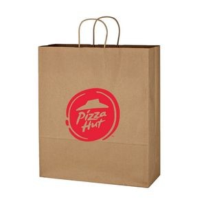 Kraft Paper Brown Shopping Bag - 16