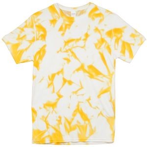 Gold Yellow/White Nebula Graffiti Short Sleeve T-Shirt