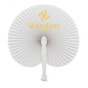 Round Folding Paper Fan