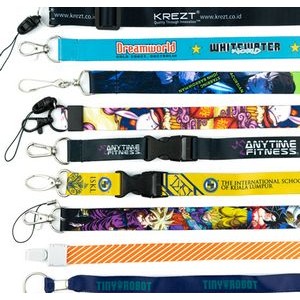 5/8" Sublimated Lanyard - Full Color