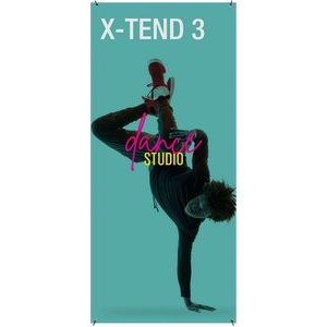 X-tend 3 Spring Back Banner Stand