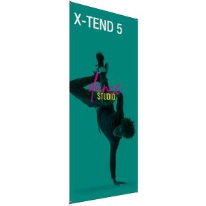 X-tend 5 Spring Back Banner Stand